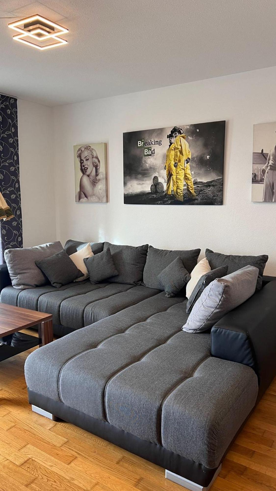 Grosse Ferienwohnung In Augsburg Mit Balkon Exterior foto